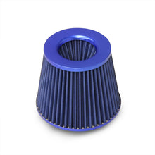 Load image into Gallery viewer, Universal 3&quot; with 2.5&quot; Adapter Air Filter Blue Top / Blue Body / Blue Bottom
