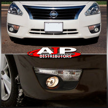 Load image into Gallery viewer, Nissan Altima 4DR 2013-2015 Front Fog Lights Clear Len (Includes Switch &amp; Wiring Harness)
