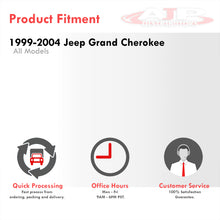 Load image into Gallery viewer, Jeep Grand Cherokee 1999-2004 Vertical Style Front Grille Black
