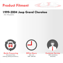 Load image into Gallery viewer, Jeep Grand Cherokee 1999-2004 Vertical Style Front Grille Chrome
