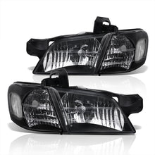 Load image into Gallery viewer, Chevrolet Venture 1997-2005 Factory Style Headlights Black Housing Clear Len Clear Reflector
