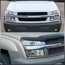 Load image into Gallery viewer, Chevrolet Avalanche (Plastic Body Cladding Models Only) 2002-2006 Factory Style Headlights + Bumpers Chrome Housing Clear Len Clear Reflector
