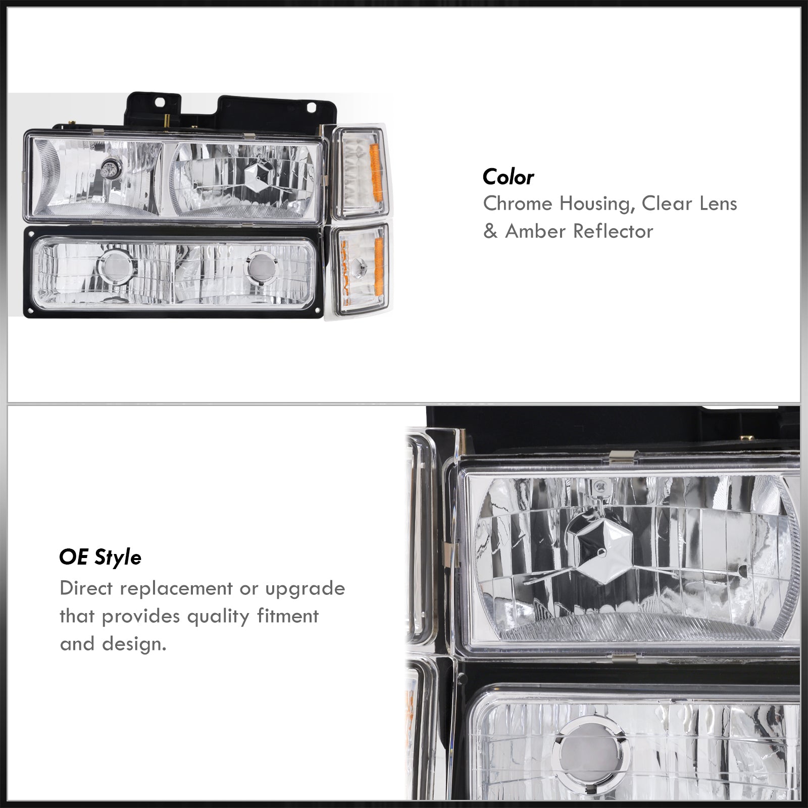 For 94-00 Chevy C10 C/k/tahoe/blazer Front Bumper Black Ddq | Envío gratis