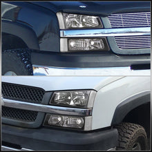 Load image into Gallery viewer, Chevrolet Silverado 2003-2006 Factory Style Headlights + Bumpers Black Housing Clear Len Clear Reflector
