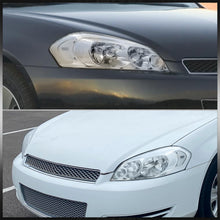 Load image into Gallery viewer, Chevrolet Impala 2006-2013 / Impala Limited 2014-2015 / Monte Carlo 2006-2007 Factory Style Headlights Chrome Housing Clear Len Clear Reflector
