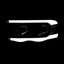 Load image into Gallery viewer, Dodge Ram 1500 2002-2005 / Ram 2500 3500 2003-2005 LED DRL Bar Factory Style Headlights Black Housing Clear Len Clear Reflector
