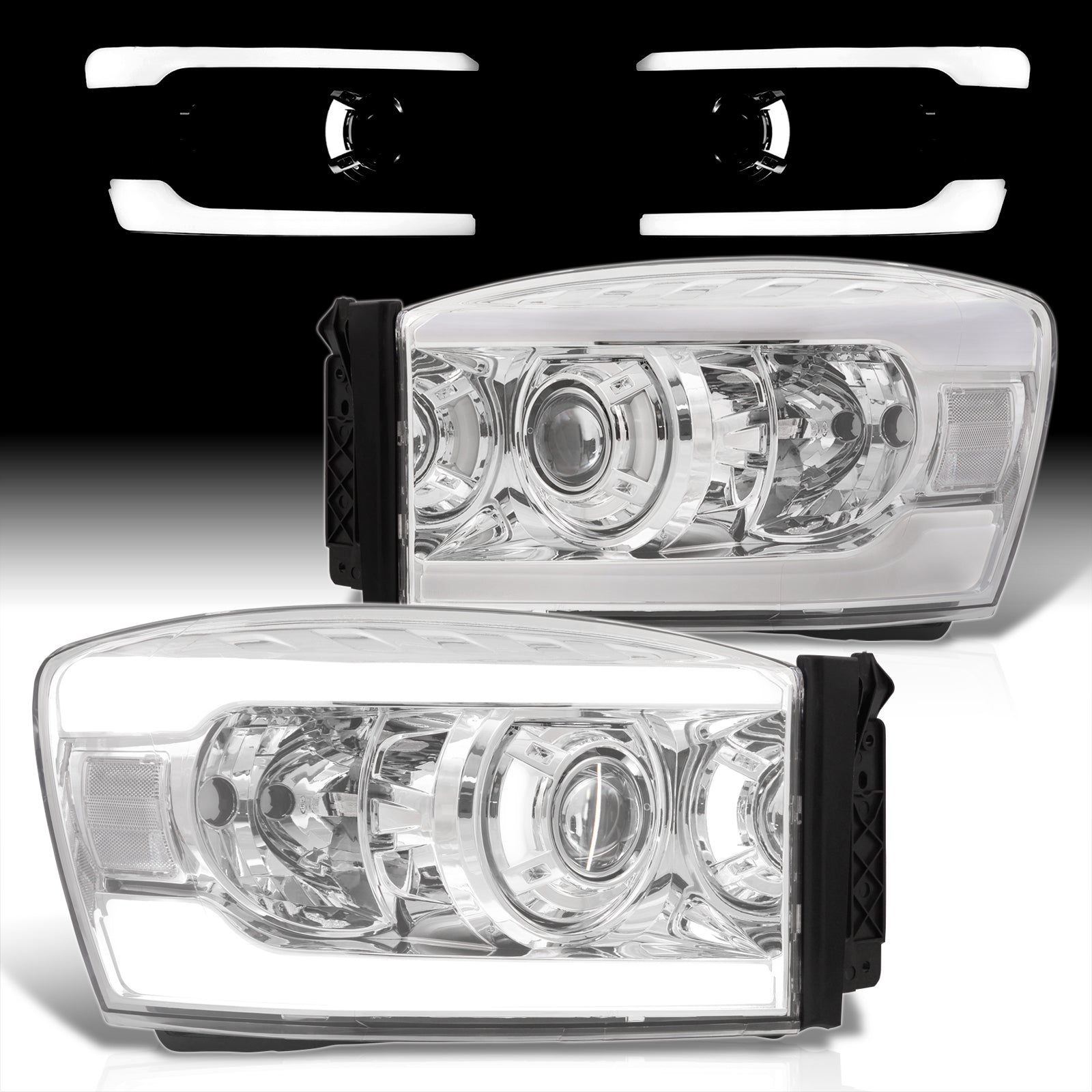 Dodge Ram 1500 2006-2008 / Ram 2500 3500 2006-2009 LED DRL Bar