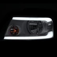 Load image into Gallery viewer, Ford F150 2004-2008 / Lincoln Mark LT 2005-2008 LED DRL Bar Factory Style Headlights White Housing Clear Len Clear Reflector
