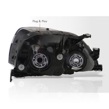 Load image into Gallery viewer, Honda Accord 2003-2007 Factory Style Headlights Black Housing Clear Len Clear Reflector
