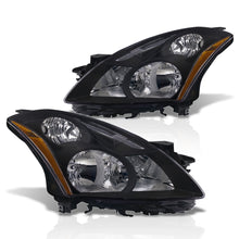 Load image into Gallery viewer, Nissan Altima Sedan 2010-2012 Factory Style Projector Headlights Black Housing Clear Len Amber Reflector (Halogen Models Only)

