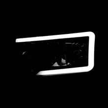 Load image into Gallery viewer, Nissan Titan 2004-2015 / Armada 2004-2007 LED DRL Bar Factory Style Headlights Black Housing Clear Len Clear Reflector
