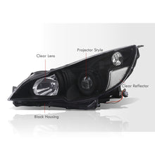Load image into Gallery viewer, Subaru Legacy / Outback 2010-2014 Factory Style Headlights Black Housing Clear Len Clear Reflector
