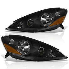 Load image into Gallery viewer, Toyota Sienna 2006-2010 Factory Style Headlights Black Housing Clear Len Amber Reflector (Halogen Models Only)
