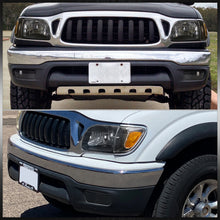 Load image into Gallery viewer, Toyota Tacoma 2001-2004 Factory Style Headlights + Bumpers + Corners Black Housing Clear Len Amber Reflector
