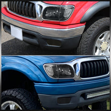 Load image into Gallery viewer, Toyota Tacoma 2001-2004 Factory Style Headlights + Bumpers + Corners Black Housing Clear Len Clear Reflector
