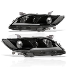 Load image into Gallery viewer, Toyota Camry 2007-2009 LED DRL Bar Factory Style Headlights Black Housing Clear Len Clear Reflector
