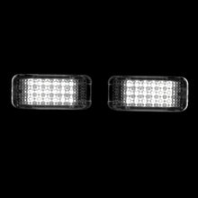 Load image into Gallery viewer, Audi / Lamborghini / Porsche / Seat / Skoda / Volkswagen 2-Piece Left &amp; Right Interior White SMD LED Door Courtesy Lights Clear Len
