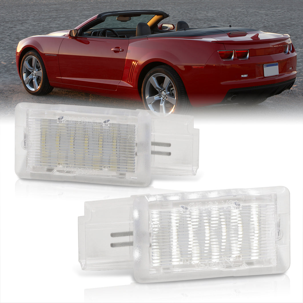 Chevrolet / Cadillac / Buick / GMC Interior White SMD LED Trunk Luggage Compartment Light Clear Len
