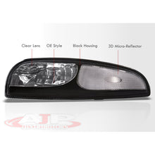 Load image into Gallery viewer, Chevy Corvette 97-04 Corner Light Clear Lens Black Housing
