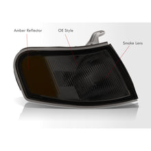 Load image into Gallery viewer, Nissan Sentra/200SX Corner Light Smoke Lens Amber Reflector
