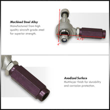 Load image into Gallery viewer, Nissan 240SX S14 1995-1998 Adjustable Tie Rod End Links Purple
