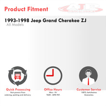 Load image into Gallery viewer, Jeep Grand Cherokee ZJ 1993-1998 2&quot; Front 2&quot; Rear Lift Kit Spacer Black
