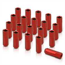 Load image into Gallery viewer, M12 x 1.5 Open Lug Nuts Red (20 Piece)
