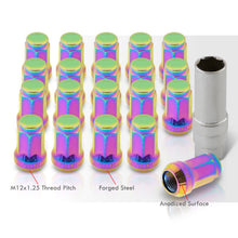 Load image into Gallery viewer, M12 x 1.25 OEM Style Steel Lug Nuts Neo Chrome (20 Piece)
