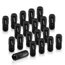 Load image into Gallery viewer, M12 x 1.25 Aluminum Closed Lug Nuts Black (20 Piece)
