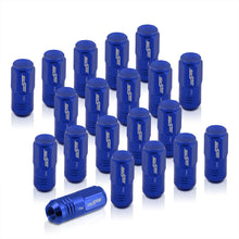 Load image into Gallery viewer, M12 x 1.5 Aluminum Closed Lug Nuts Blue (20 Piece)
