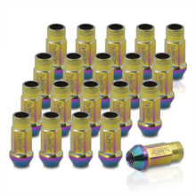 Load image into Gallery viewer, JDM Sport M12 x 1.25 Heavy Duty Steel Lug Nuts Neo Chrome (20 Piece)
