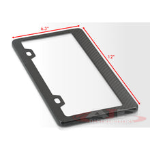 Load image into Gallery viewer, Real Carbon Fiber License Plate Frame
