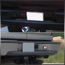 Load image into Gallery viewer, Chevrolet Silverado Tahoe Suburban 1999-2013 / GMC Sierra Yukon 1999-2013 / Cadillac Escalade 2002-2006 White &amp; Red LED License Plate Lights Smoke Len
