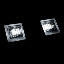 Load image into Gallery viewer, Chevrolet Silverado 2014-2023 / Chevrolet Colorado 2015-2022 / GMC Sierra 2014-2023 / GMC Canyon 2015-2022 White SMD LED License Plate Lights Clear Len
