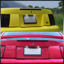 Load image into Gallery viewer, Ford Mustang 1994-2004 White SMD LED License Plate Lights Clear Len
