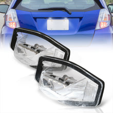 Load image into Gallery viewer, Honda Civic 2012-2015 / CRV 2007-2016 / Fit 2007-2020 / HRV 2016-2022 / Odyssey 2008-2017 White SMD LED License Plate Lights Clear Len
