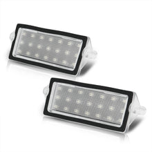 Load image into Gallery viewer, Hummer H2 2003-2009 / Cadiliac Deville 1994-1999 / Cadillac Seville 1998-2004 White SMD LED License Plate Lights Clear Len
