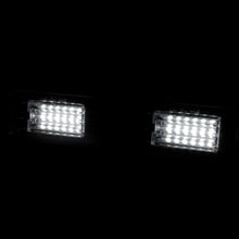 Load image into Gallery viewer, Mini Cooper Hatchback R56 2007-2013 / Cooper Convertible R57 2009-2015 / Cooper Coupe R58 2012-2015 / Cooper Roadster R59 2012-2015 White SMD LED License Plate Lights Clear Len
