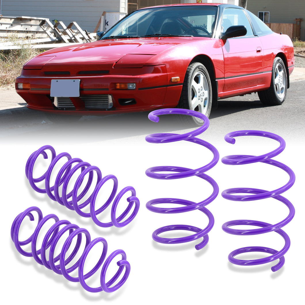 Nissan 240SX S13 1989-1994 Lowering Springs Purple (Front ~1.5