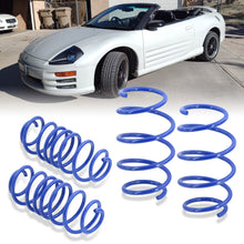 Load image into Gallery viewer, Mitsubishi Eclipse 2000-2005 Lowering Springs Blue (L4 Drop Front ~ 2.5&quot; / Rear ~ 2.6&quot;) (V6 Drop Front ~1.7&quot; / Rear ~1.5&quot;)
