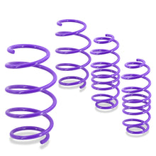 Load image into Gallery viewer, Mitsubishi Eclipse 2000-2005 Lowering Springs Purple (L4 Drop Front ~ 2.5&quot; / Rear ~ 2.6&quot;) (V6 Drop Front ~1.7&quot; / Rear ~1.5&quot;)
