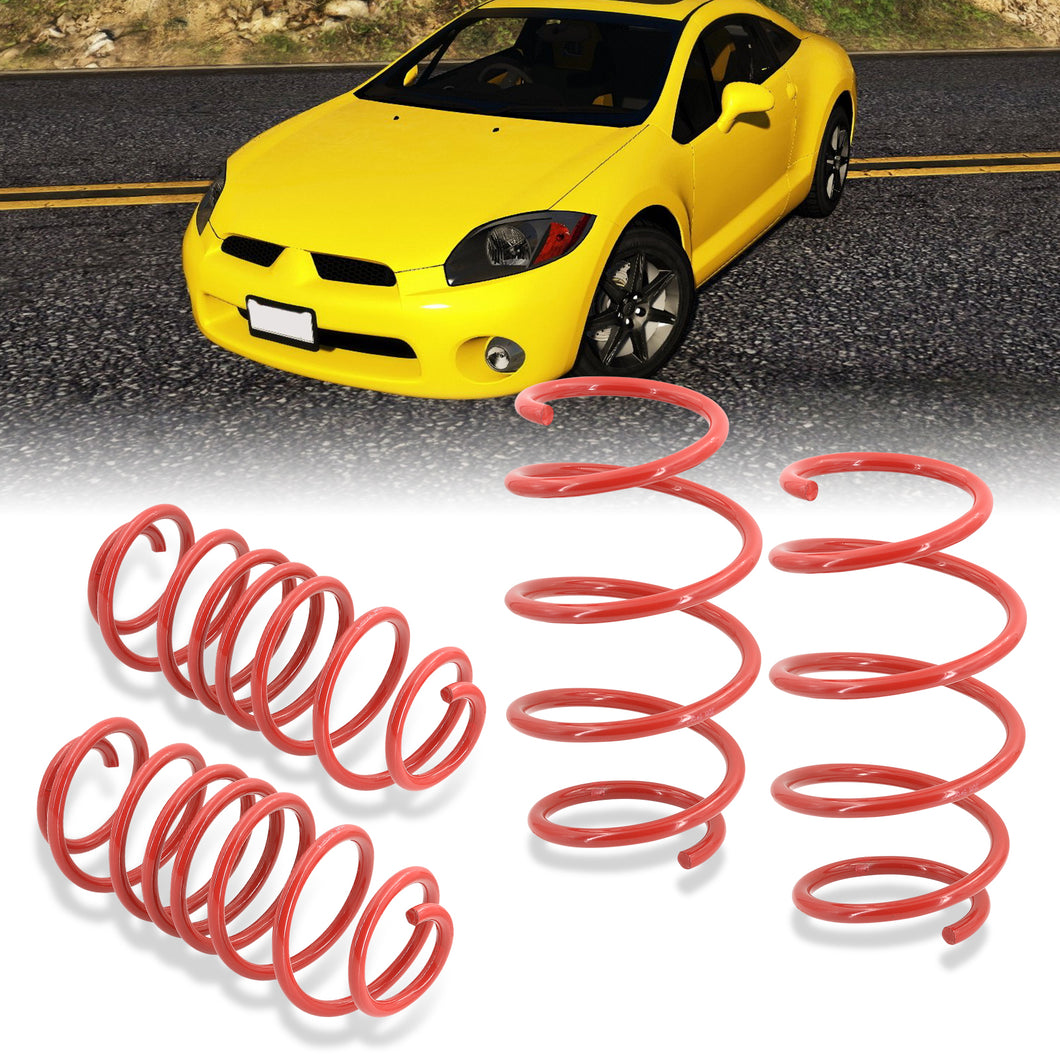 Mitsubishi Eclipse 2006-2012 Lowering Springs Red (Front ~ 2.5