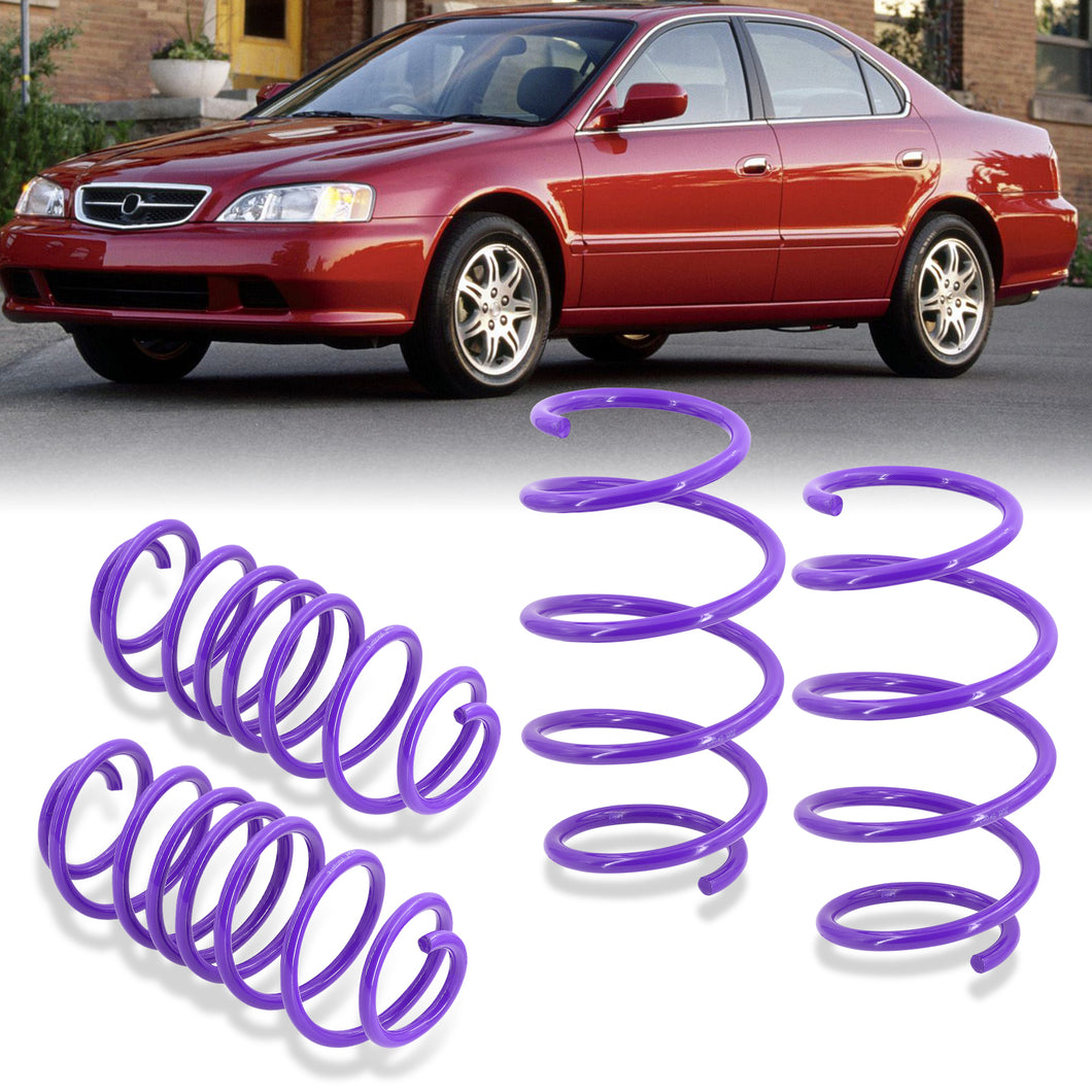 Manzo Street Lowering Springs Kit For 98-02 Honda Accord (CG 6th Gen Manzo Street Lowering Springs Kit For 98-02 Honda Accord (CG 6th Gen
