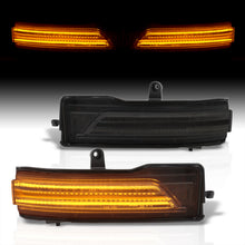 Load image into Gallery viewer, Dodge RAM 1500 2019-2022 Front Amber Sequential LED Side Mirror Signal Marker Lights Smoke Len (Models With Turn Signal Lights &amp; Will Not Fit Models With Towing Mirrors)

