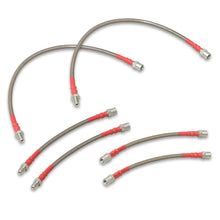 Load image into Gallery viewer, BMW 3 Series E36 1992-1998 / 5 Series E34 1987-1995 / 7 Series 1988-1994 Stainless Steel Braided Oil Brake Lines Silver
