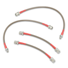 Load image into Gallery viewer, Porsche 944 1982-1989 Stainless Steel Braided Oil Brake Lines Silver
