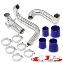 Load image into Gallery viewer, Mazda Miata 1989-2005 1.6L 1.8L Bolt-On Aluminum Polished Piping Kit + Blue Couplers
