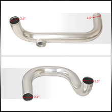 Load image into Gallery viewer, Honda Civic 1988-2000 / CRX 1988-1991 / Del Sol 1993-1997 / Acura Integra 1990-2001 Aluminum Piping Kit Polished (With SQV / SSQV Type BOV Flange)
