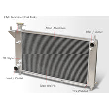 Load image into Gallery viewer, Ford Mustang 1994-1995 V6 3.8L V8 5.0L Manual Transmission Aluminum Radiator
