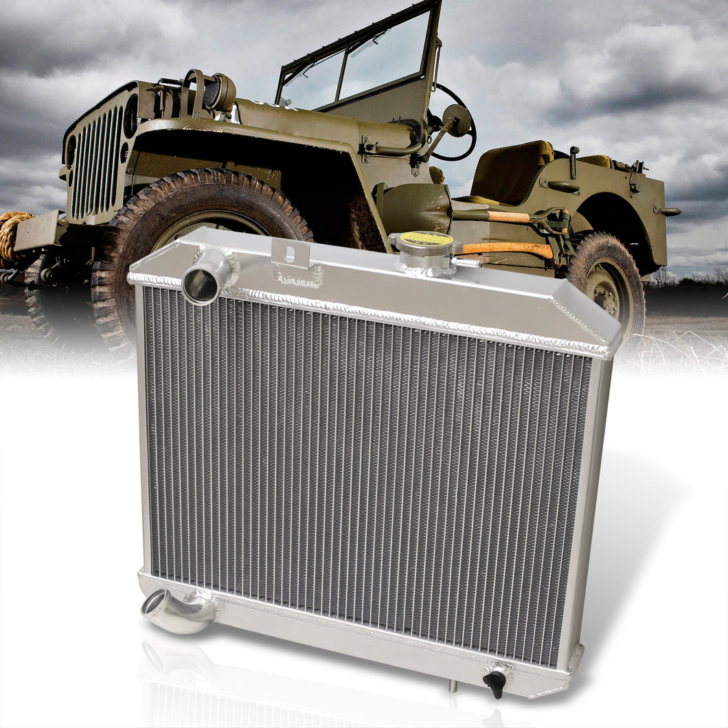 Ford GPW 1941-1952 / Jeep Willys 1941-1952 Manual Transmission Aluminum Radiator